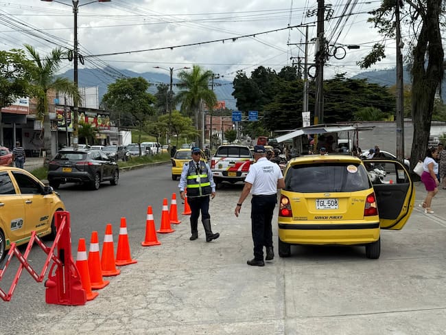 Carril exclusivo en la zona del Papayo