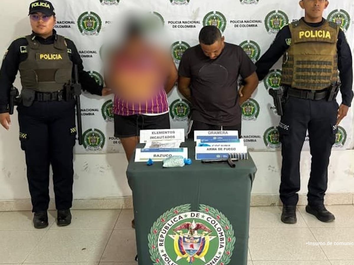 A la cárcel presunto jíbaro en Magangué: almacenaba droga y armas en su vivienda