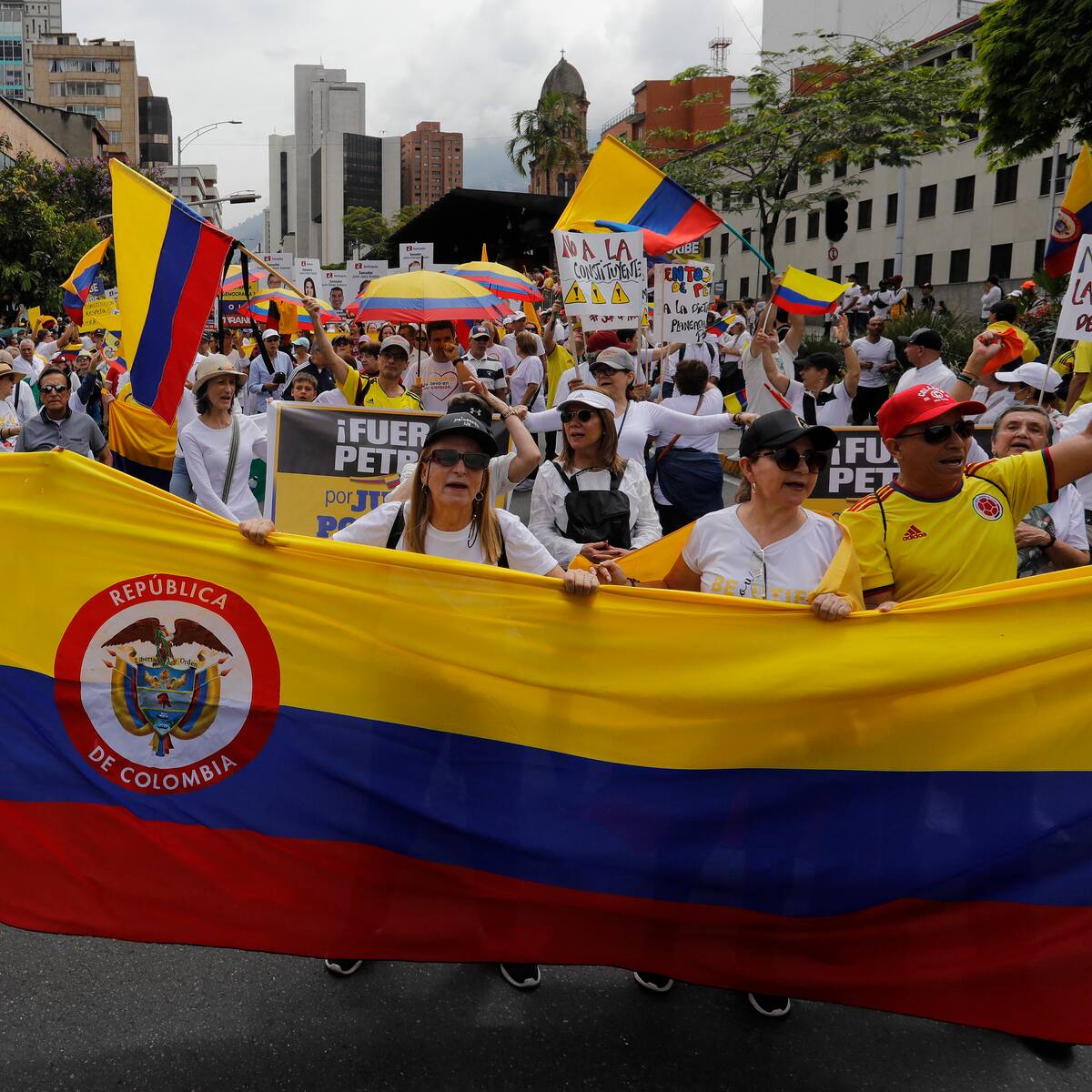 Así fueron las marchas del 21 de abril en el país: Manifestaciones de la oposición