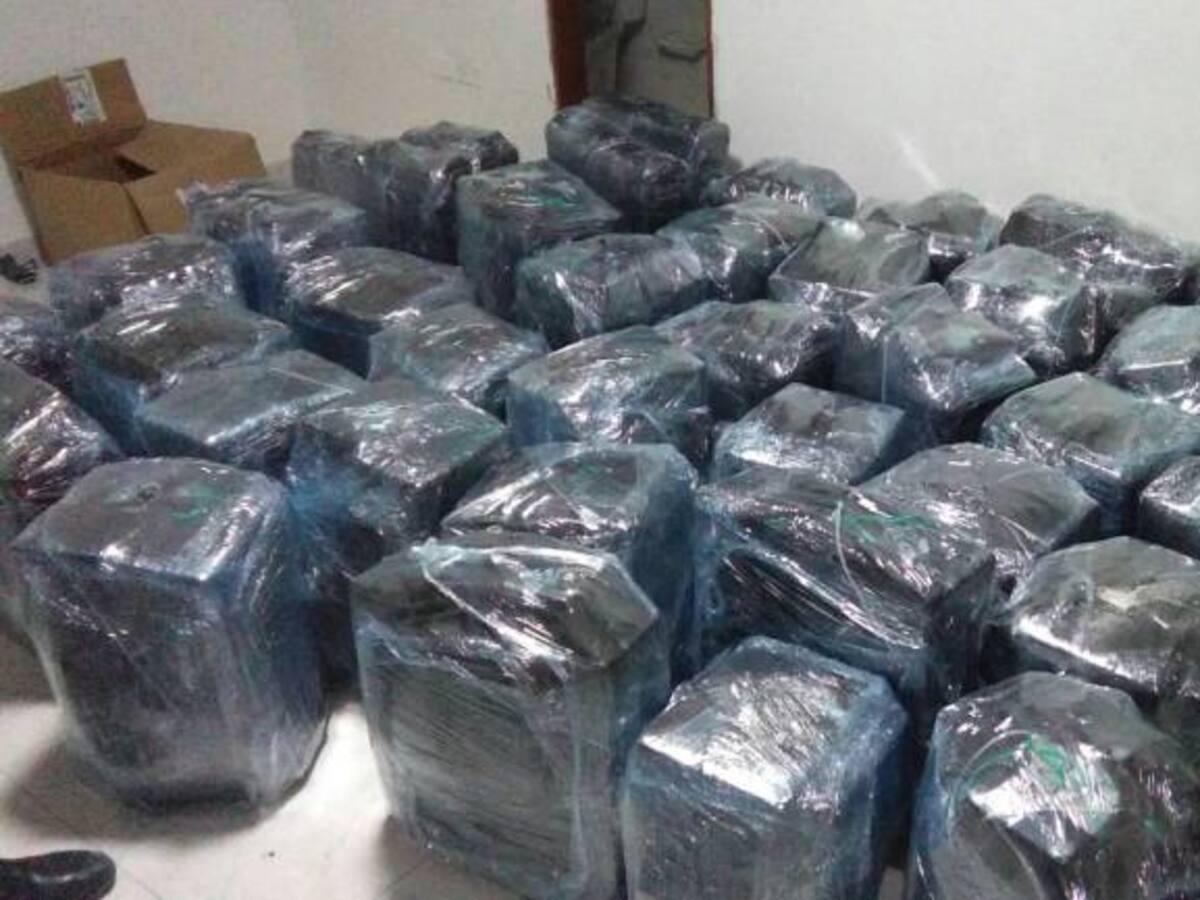 Caen dos tonelada de cocaína del Clan del Golfo