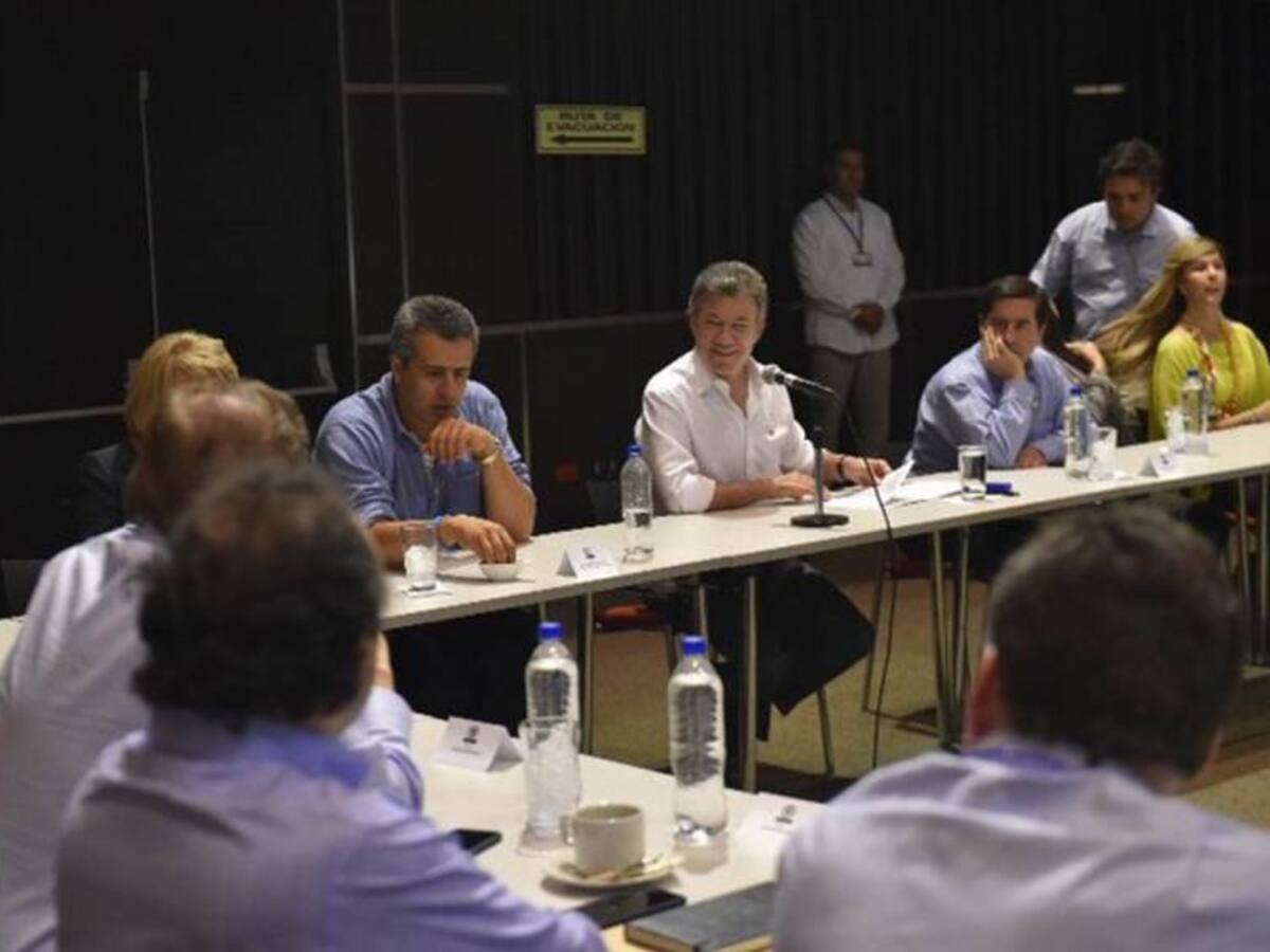 Empresarios del Valle confirman apoyo al presidente Santos en búsqueda de la Paz