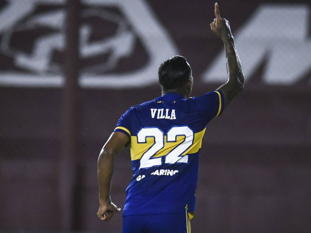 Gol de Villa tras asistencia de Cardona en clasificación de Boca en Copa