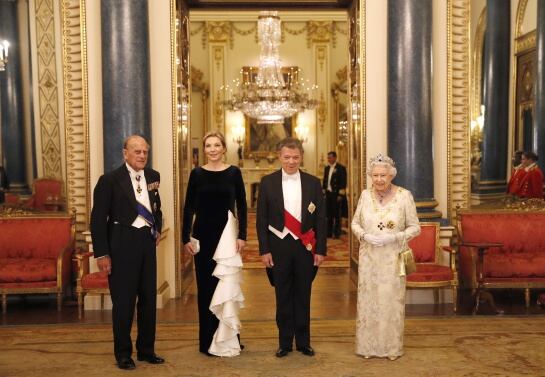 Visita a la Reina Isabel