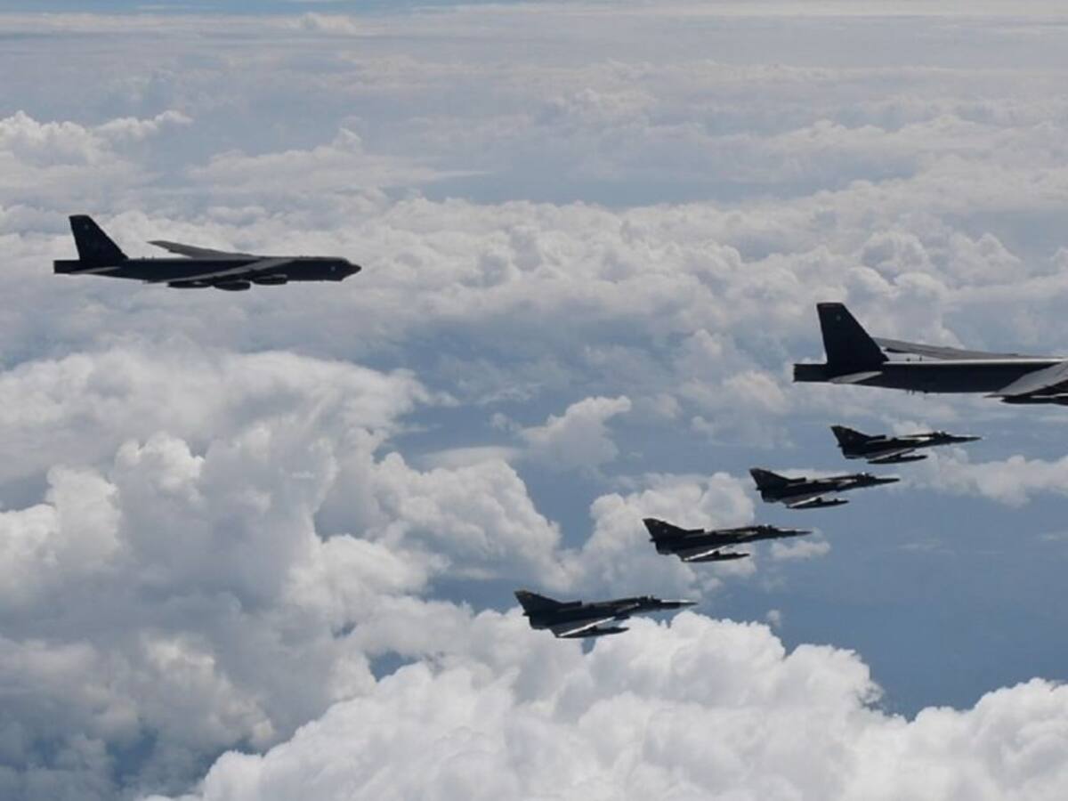 Así fueron los ejercicios aéreos entre EE.UU. y Colombia