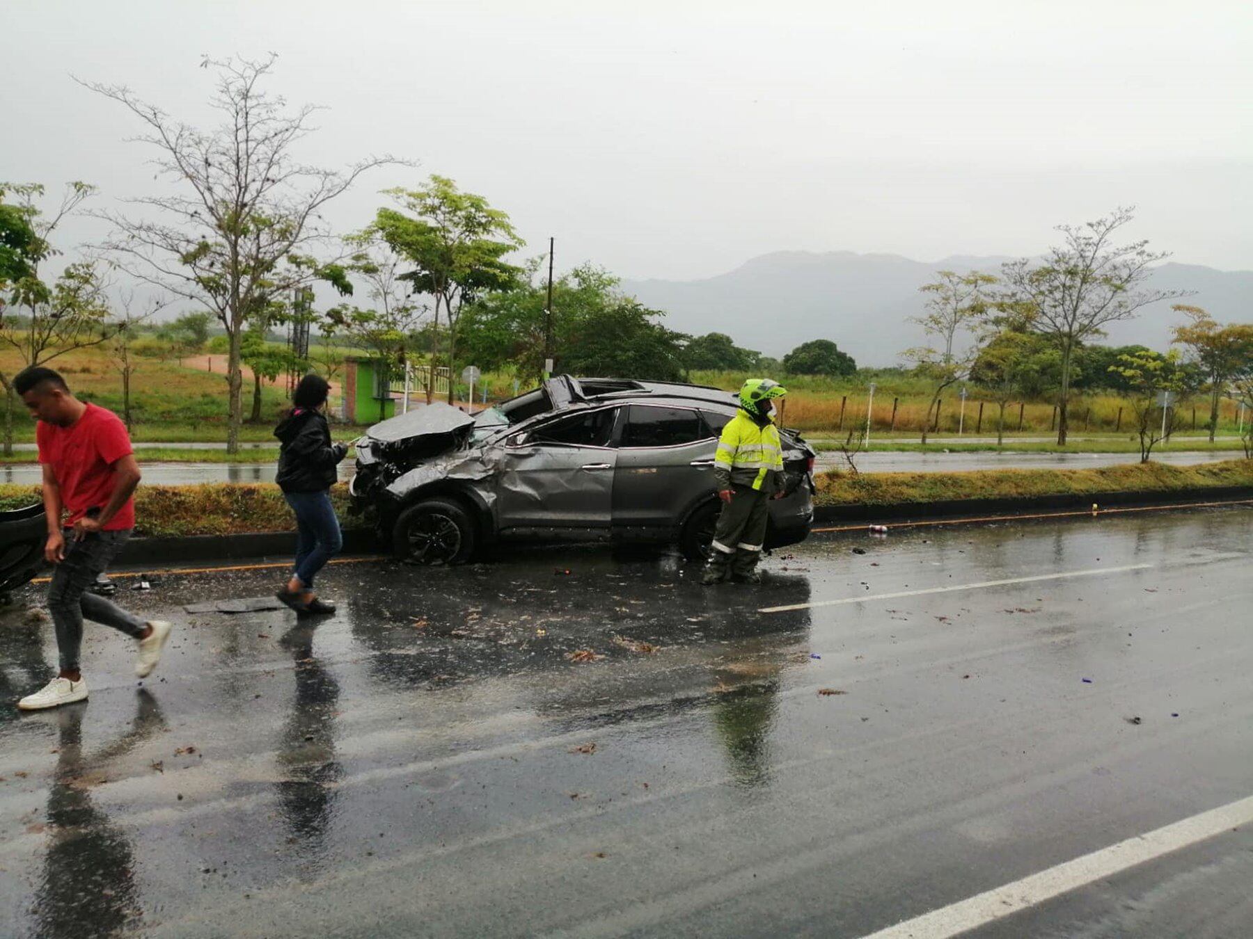 Accidente en la variante de Ibagué