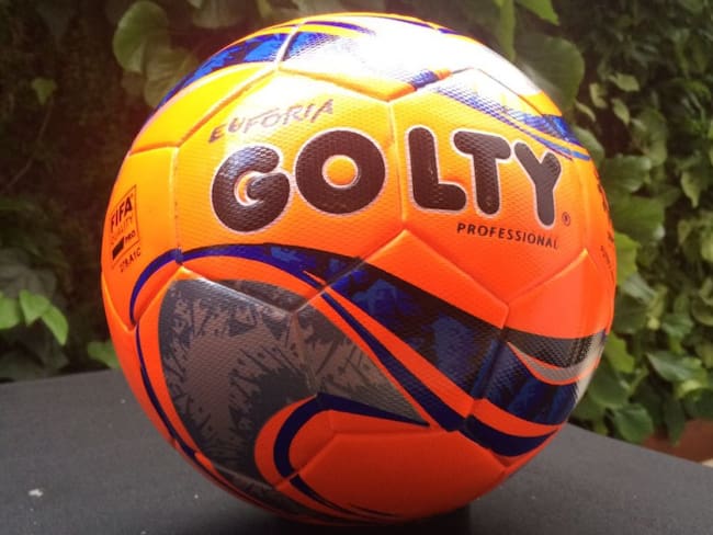 Presentan a &#039;Euforia&#039;, el nuevo balón del fútbol colombiano