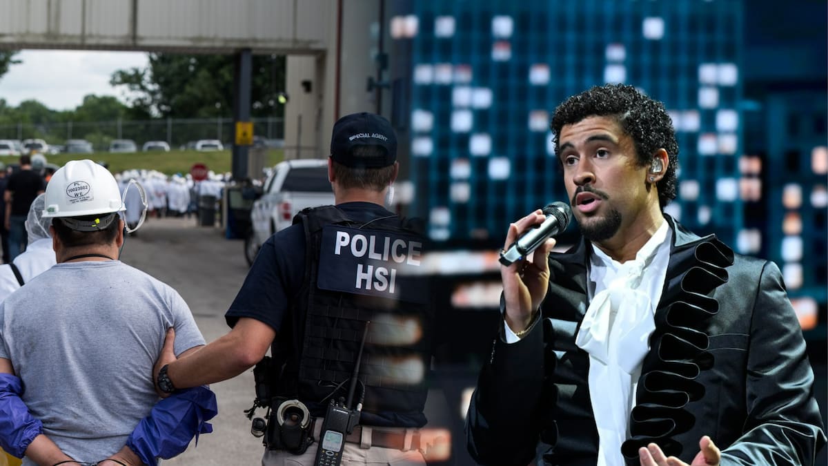 Administración Trump realizará operativos migratorios en el Super Bowl con Bad Bunny en el show