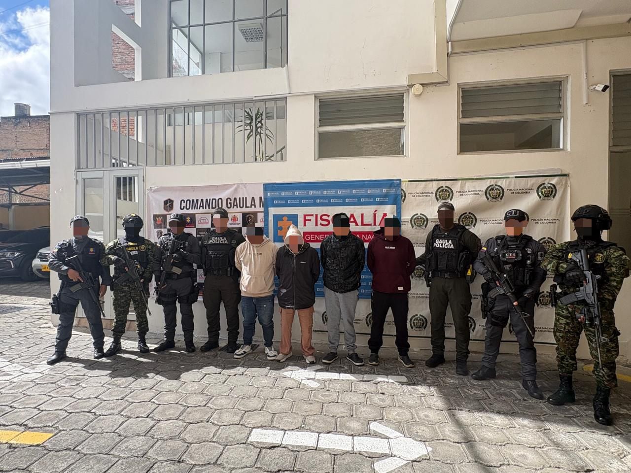 Captura en el pie de monte costero - Foto: Brigada 23 del Ejército