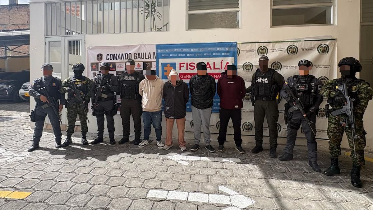 Cuatro presuntos integrantes de la Estructura Iván Ríos fueron capturados en Ricaurte-Nariño
