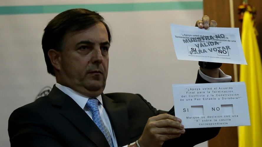 Juan Carlos Galindo, registrador. Foto: Colprensa