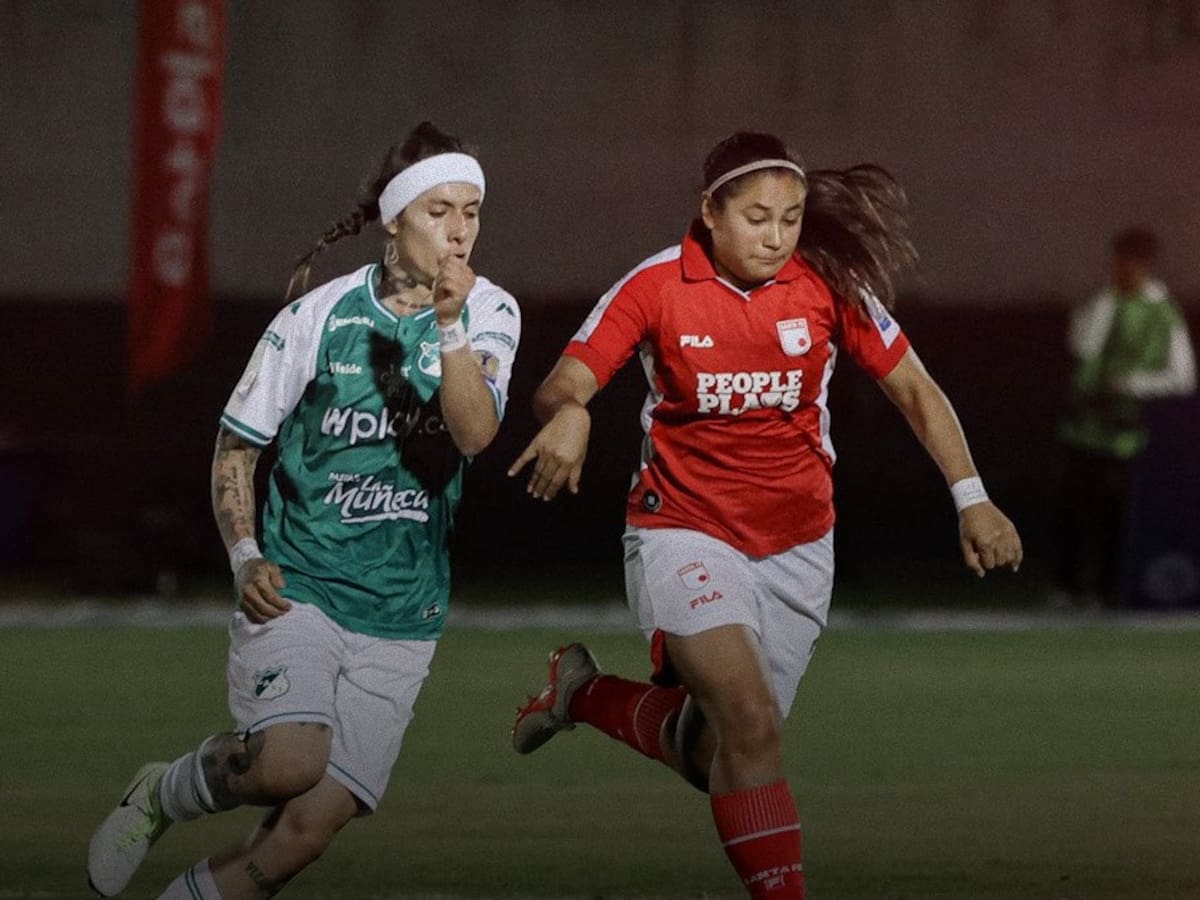Partidazo entre Santa Fe y Cali por la final de la Liga Femenina: resumen del juego en Tunja
