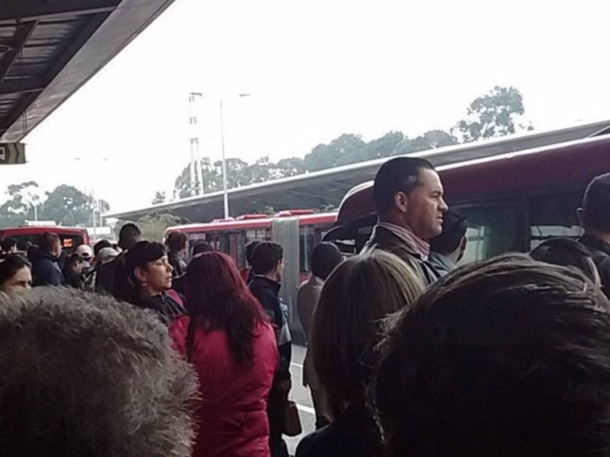 Seis personas capturadas por bloqueos a Transmilenio en Portal Sur