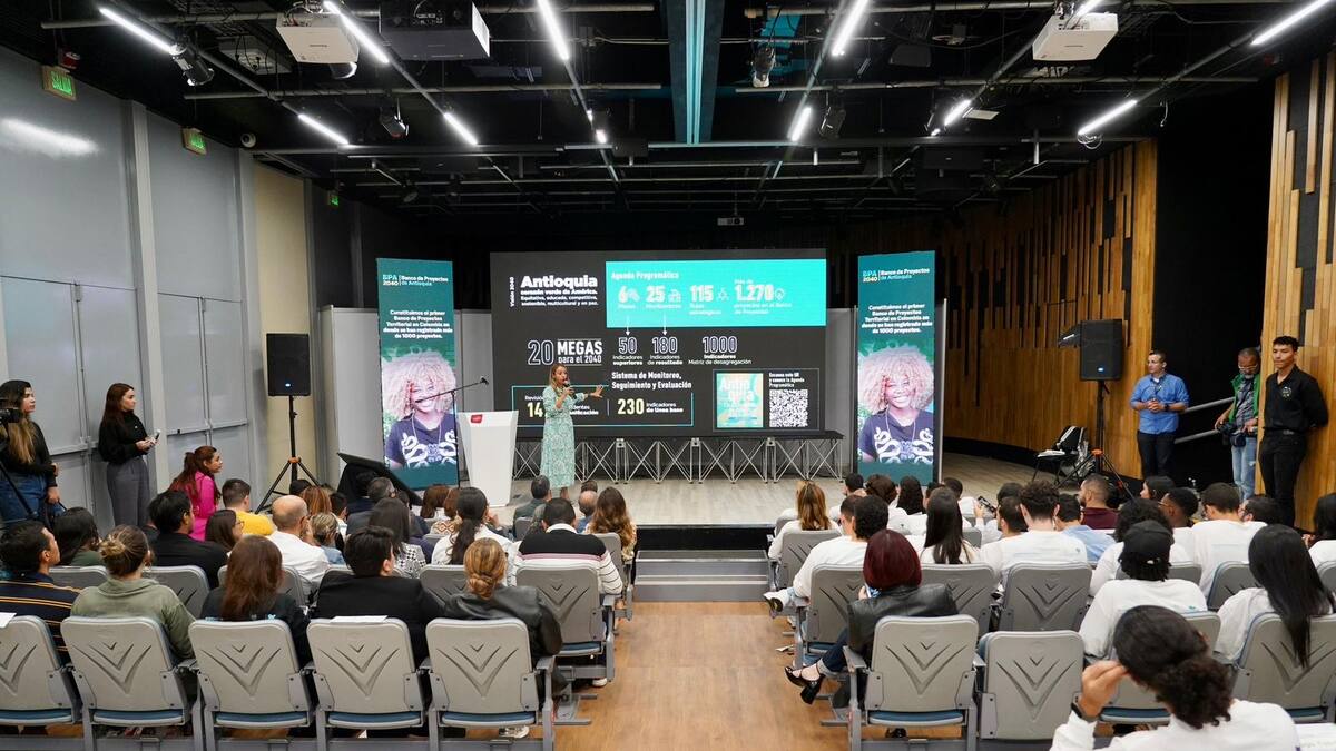 El primer Banco de Proyectos territoriales del país está en Antioquia