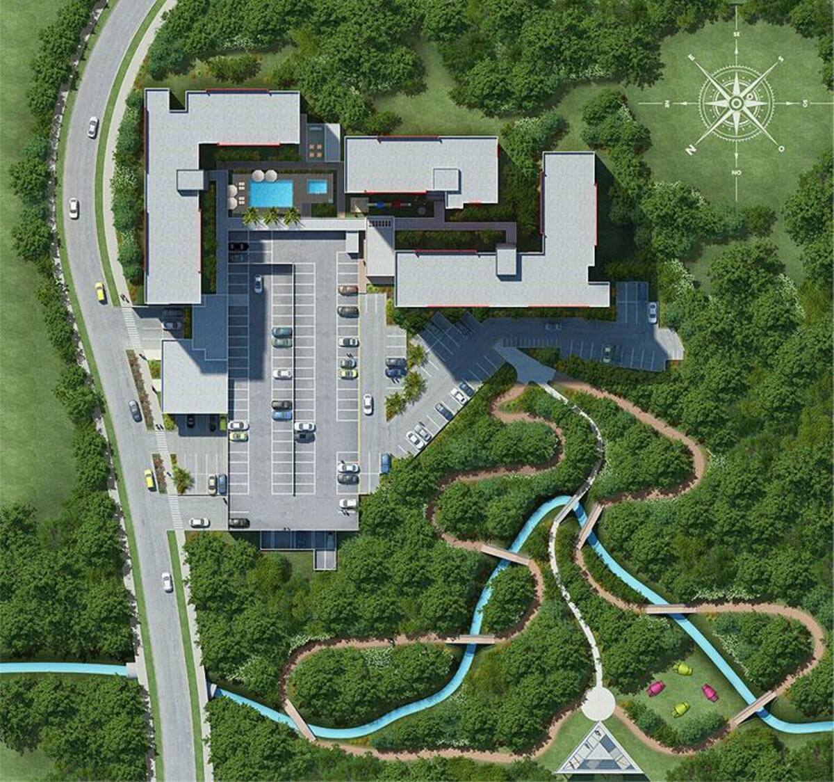 Conjunto de apartamentos con piscina, ascensor, una hectárea de zonas verdes y vista al nevado. A solo cinco minutos del centro de Ibagué.