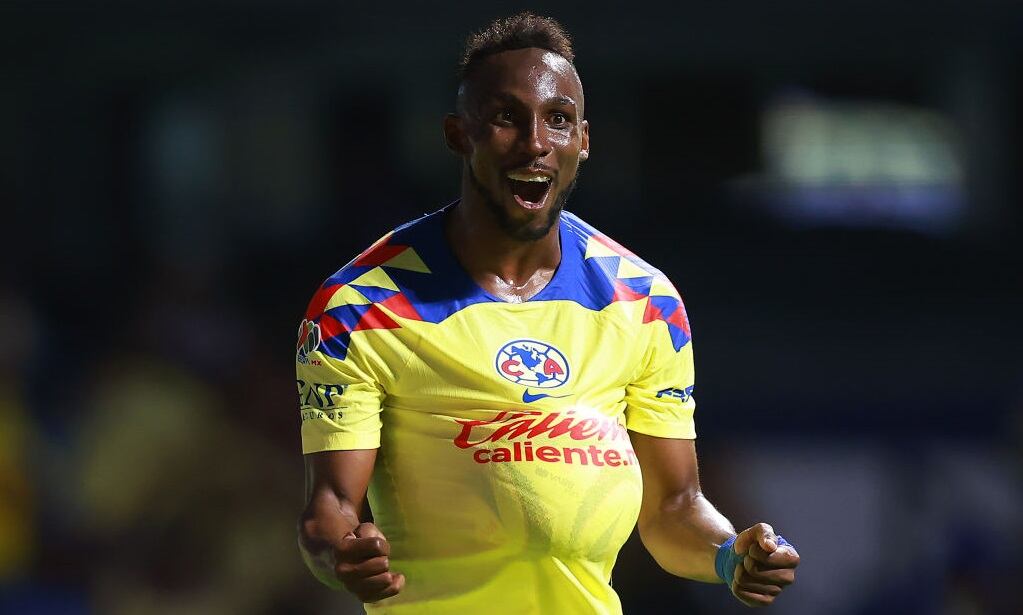 Julián Quiñones, futbolista colombiano que juega para el América de México (Photo by Hector Vivas/Getty Images)