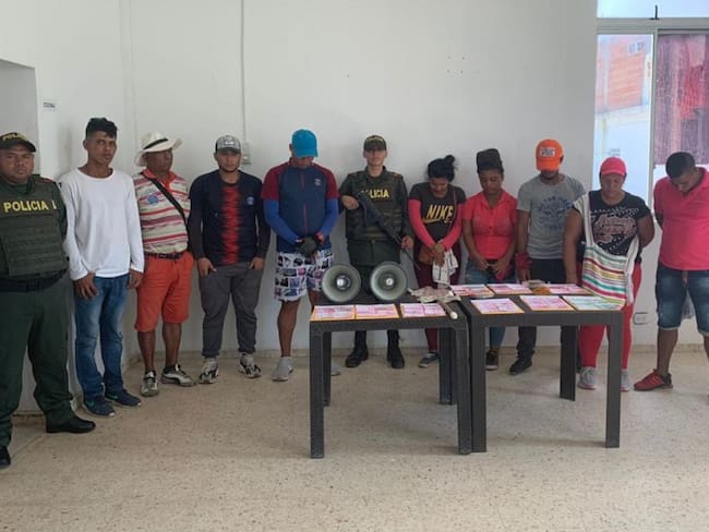 19 capturados por chance ilegal en Bolívar