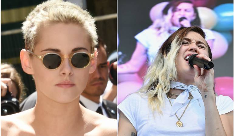 Kristen Stewart y Miley Cyrus.