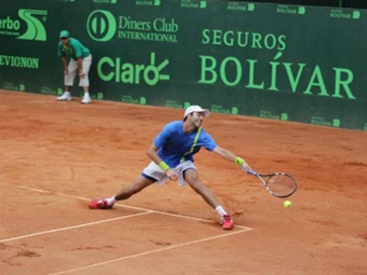 El colombiano Alejandro González cayó en la semifinal del Abierto de Bucaramanga