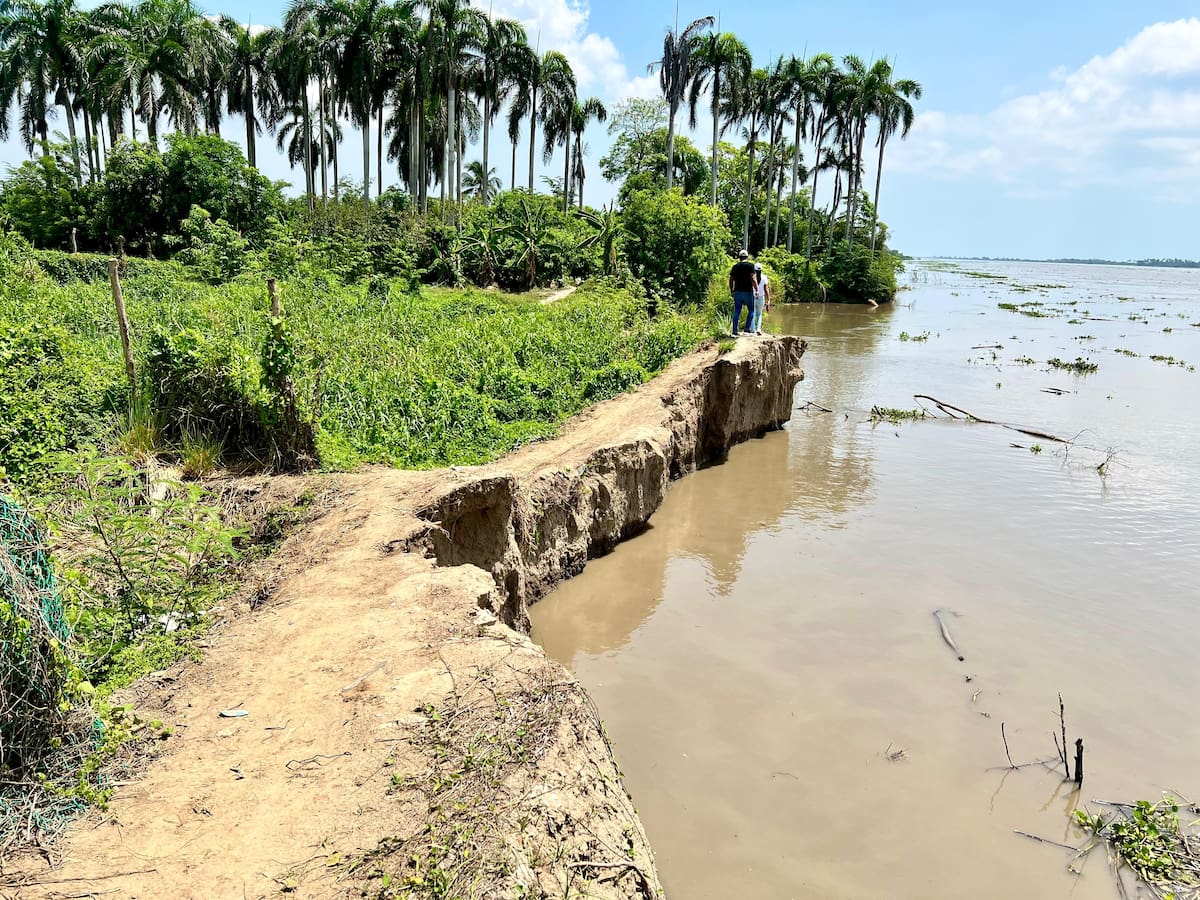 Emiten alertas preventivas por aumentos en los niveles del río Magdalena