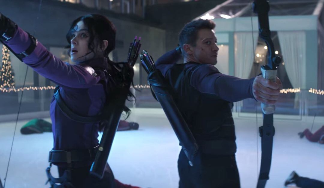 Jeremy Renner como Hawkeke y Hailee Steinfield interpretará a Kate Bishop