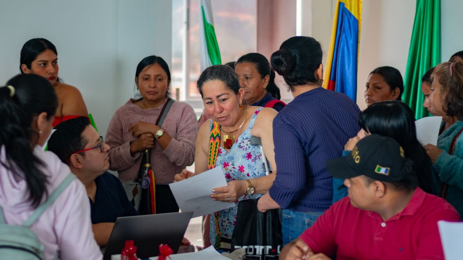 Cerca de 90 emprendedores locales manifestaron su intención. Foto Alcaldía Pitalito