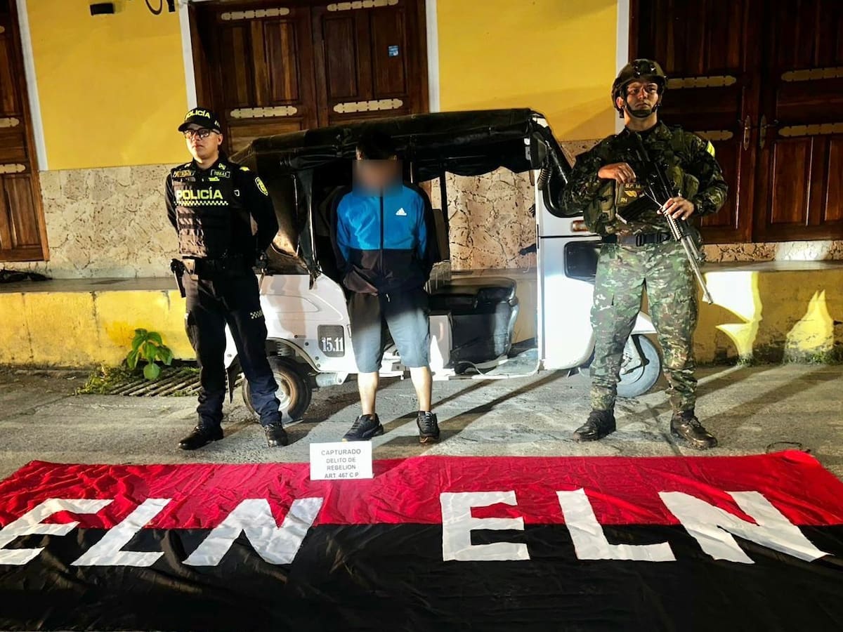 Capturan en zona rural de Santa Cecilia, Risaralda, a un presunto miembro del ELN