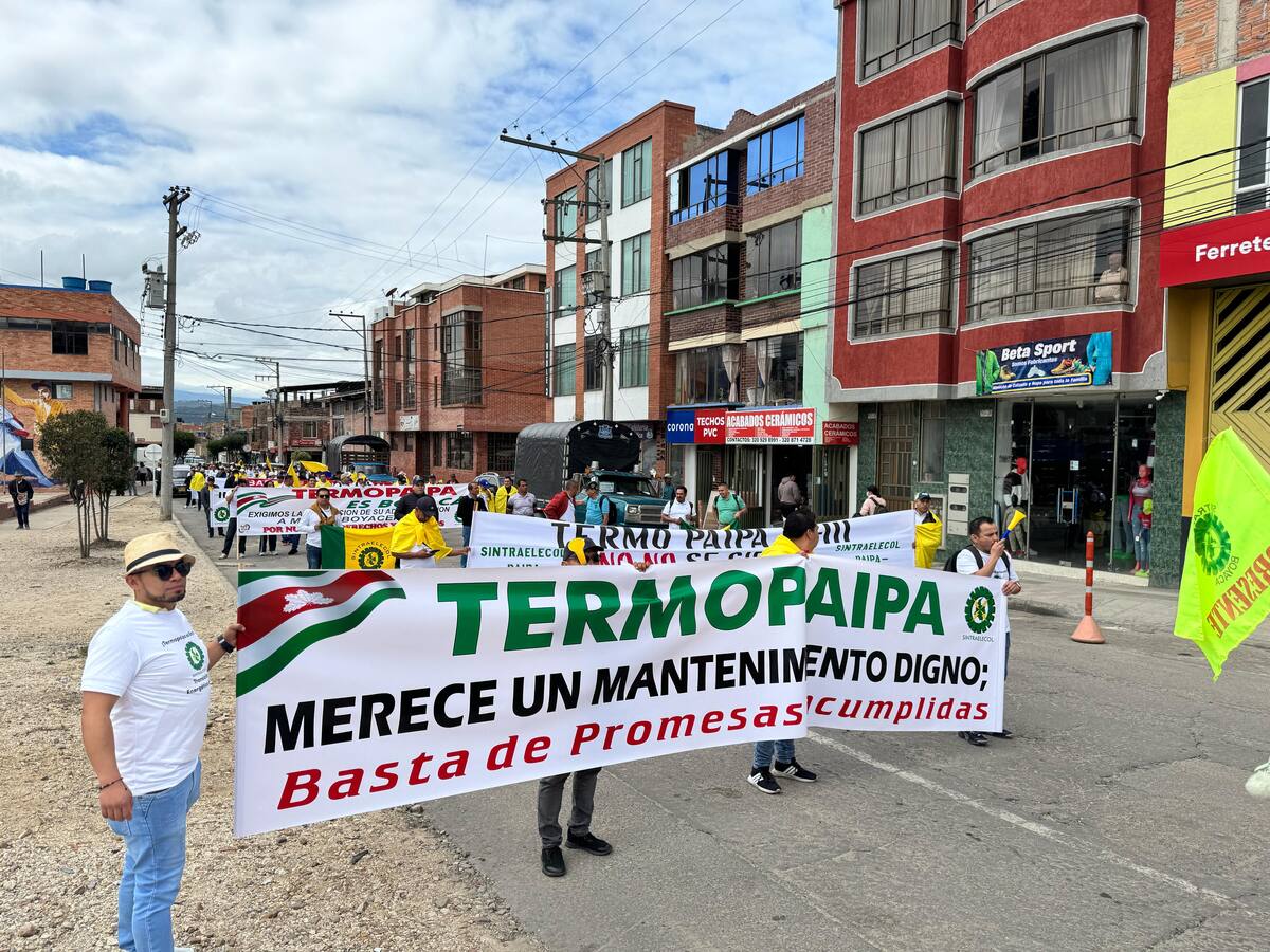 Trabajadores de Sitraelecol y la Gobernación de Boyacá alcanzan un acuerdo para levantar el bloqueo
