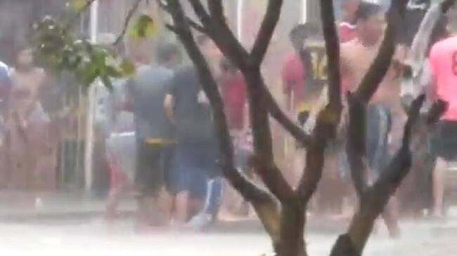 Pelea entre pandillas