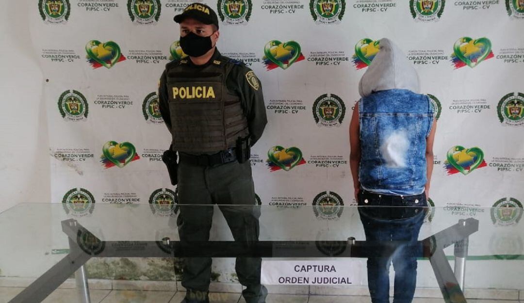 Capturada al parecer por comercializar estupefacientes en Anserma