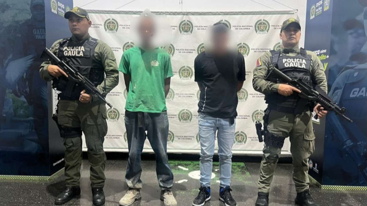 Capturado el cabecilla de grupo delincuencial con injerencia en el barrio La Sierra/ Foto: Cortesía