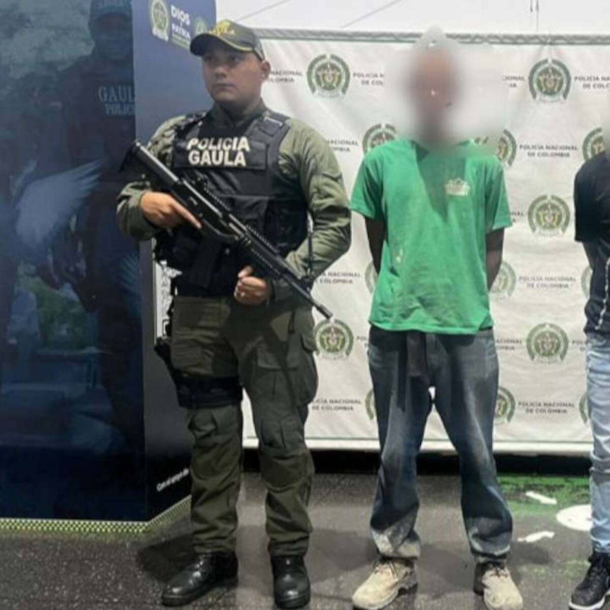 Alias “El cabe”y alias “Orejitas” fueron capturados por el GAULA Medellín