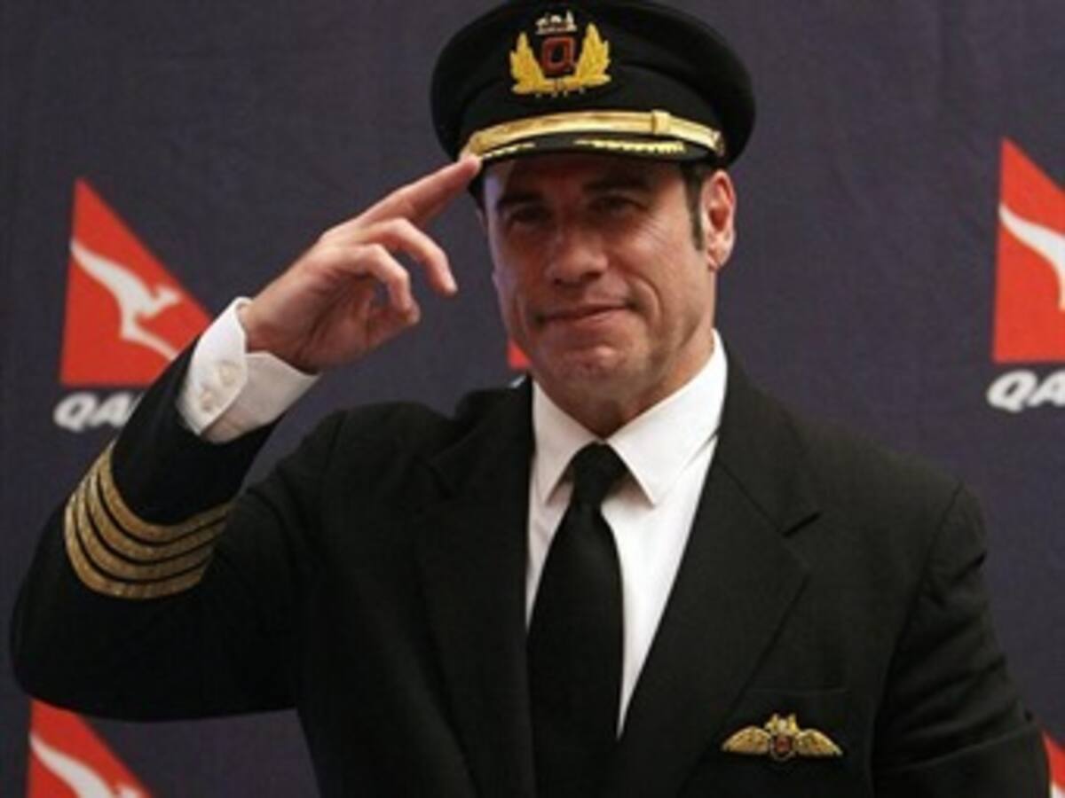 John Travolta quiere encarnar a un piloto de avión en una película de acción