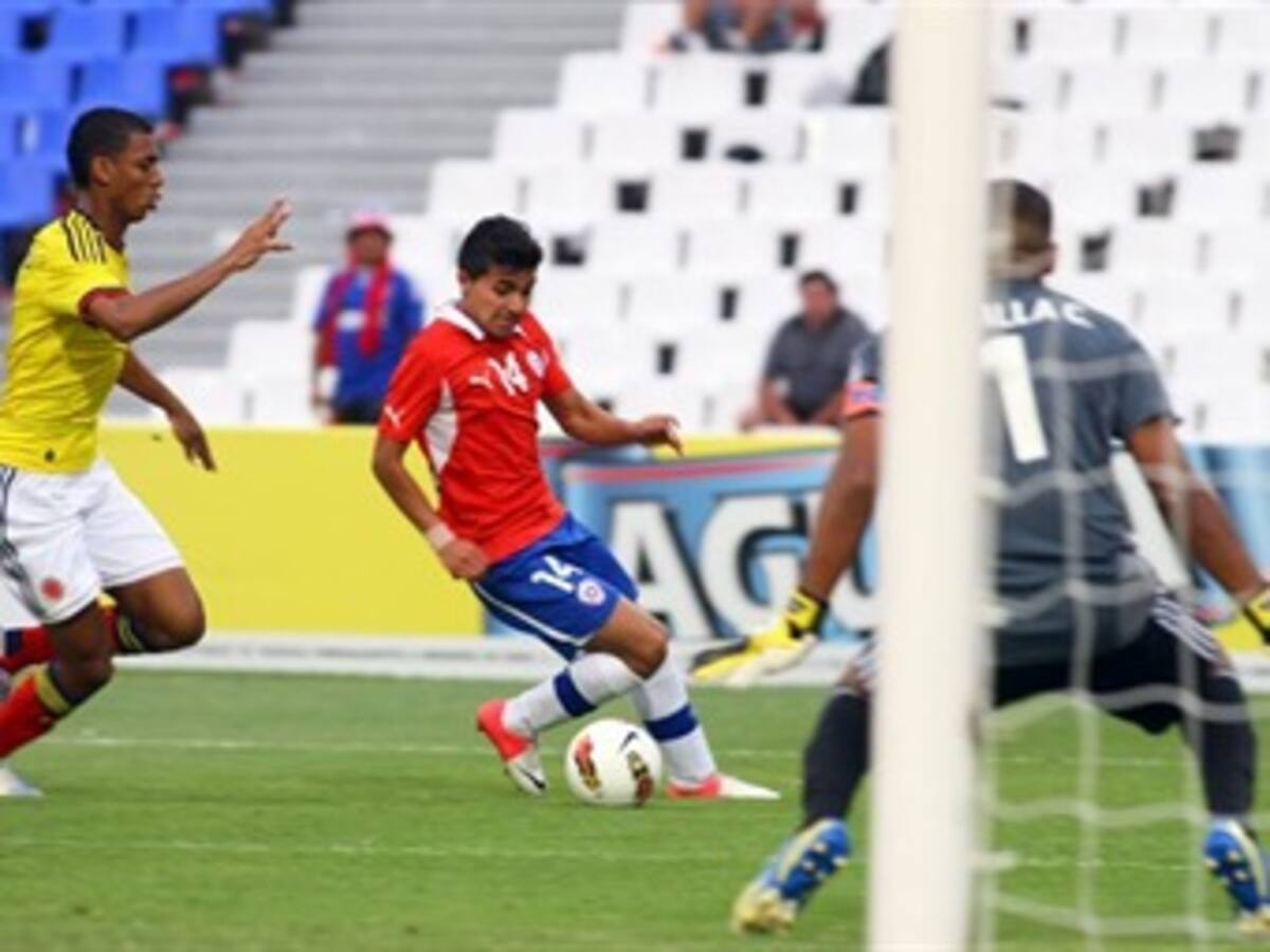 Colombia volvió a caer ante Chile y enredó su título en el Sudamericano Sub 20