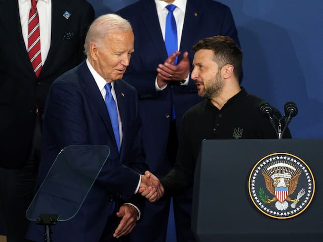 Presidente Zelenski anuncia reunión inminente para presentarle a Biden su "Plan de Victoria" ucraniana. ( Foto: EFE )
