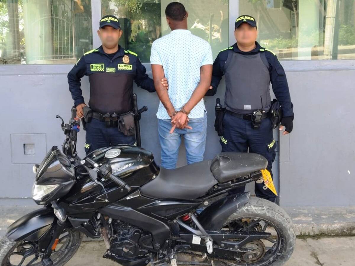 Ocho motocicletas recuperadas y capturan a igual número de personas en Cartagena
