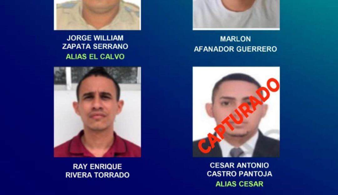 Capturado en el cartel de los más buscados