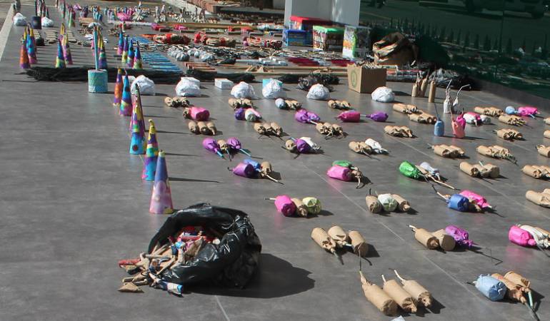 La idea es evitar que más personas salgan quemadas con elementos pirotécnicos.