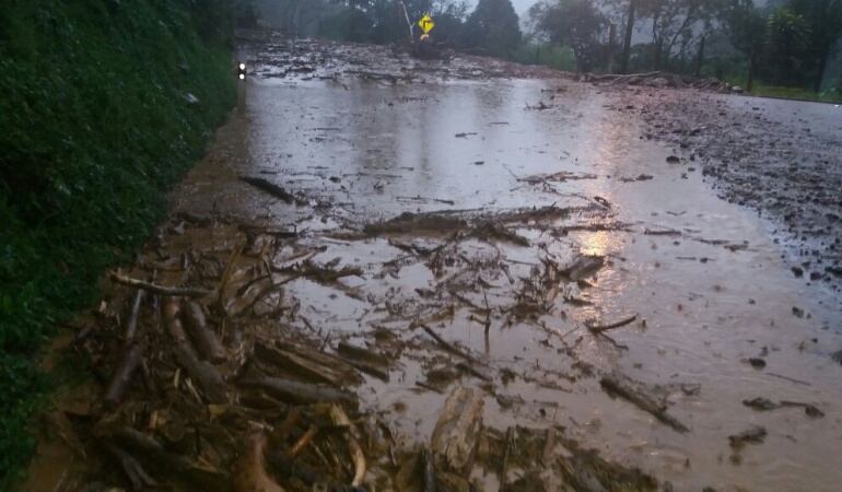 Así amaneció el paso por Guayabetal
