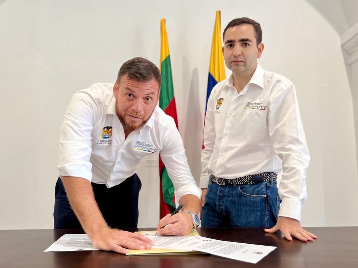 Raúl Vargas se posesionó como nuevo secretario del Interior de Bolívar