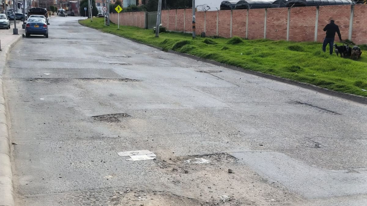 Habitantes del barrio El Dorado de Tunja anuncian protesta por el deterioro de sus vías