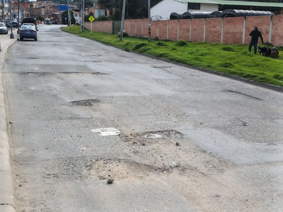 Habitantes del barrio El Dorado de Tunja anuncian protesta por el deterioro de sus vías