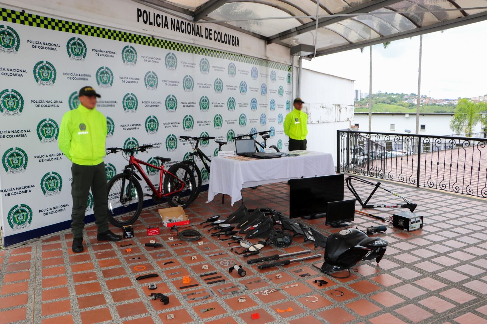 Foto cortesía: Policía Metropolitana de Pereira