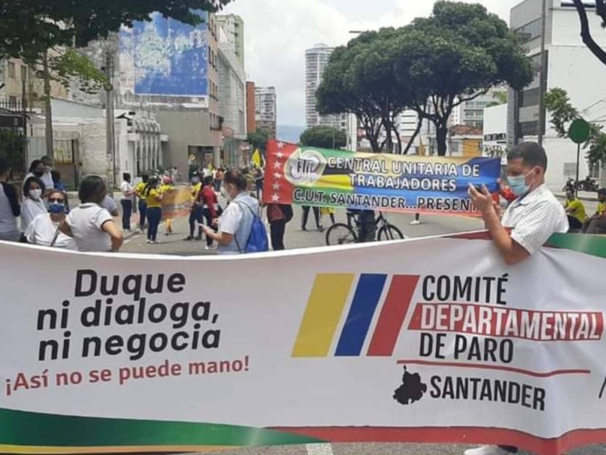 Comité departamental de paro no se sentará a dialogar