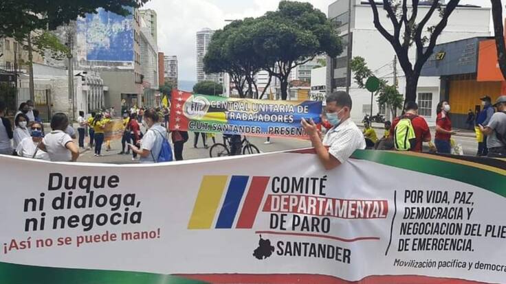 Comité departamental de paro no se sentará a dialogar