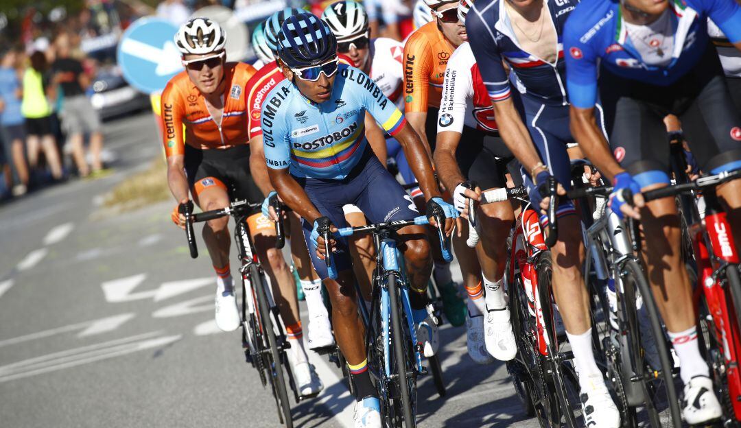 Nairo Quintana ha participado en cuatro Mundiales de Ruta hasta la fecha.