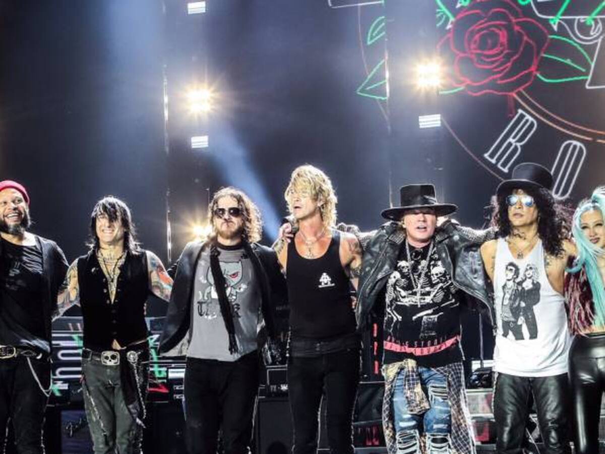 Guns N' Roses visitará Medellín en noviembre