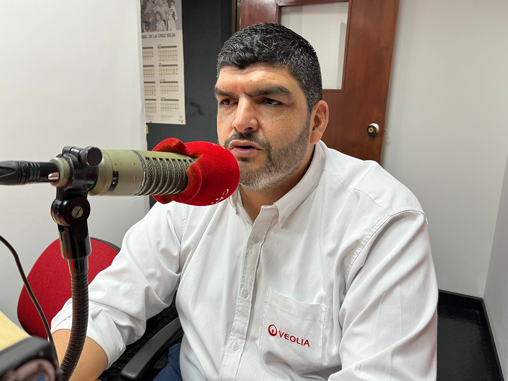 Humberto Posada, gerente de Veolia en Cúcuta./ Foto: Caracol Radio Cúcuta.