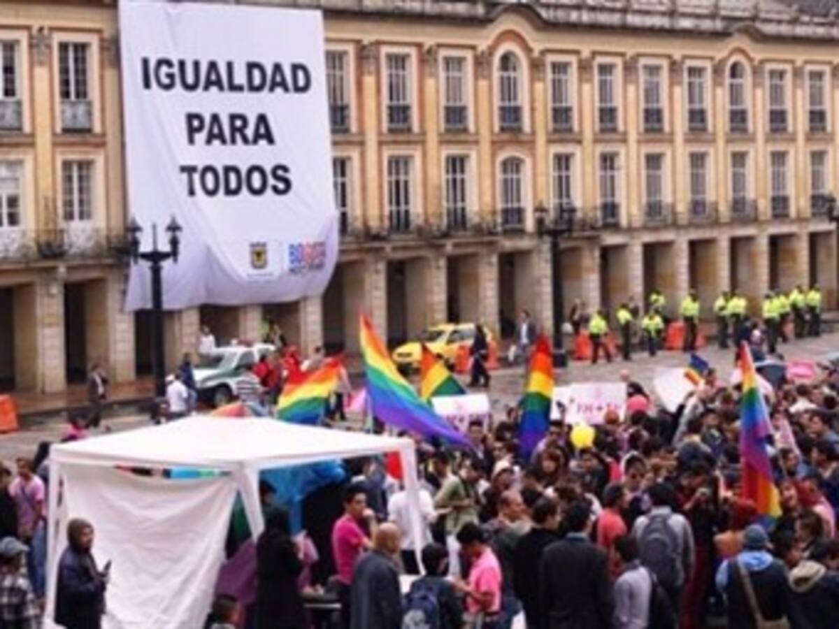 No vamos a callar nuestras voces, aseguró un manifestante a favor del matrimonio gay
