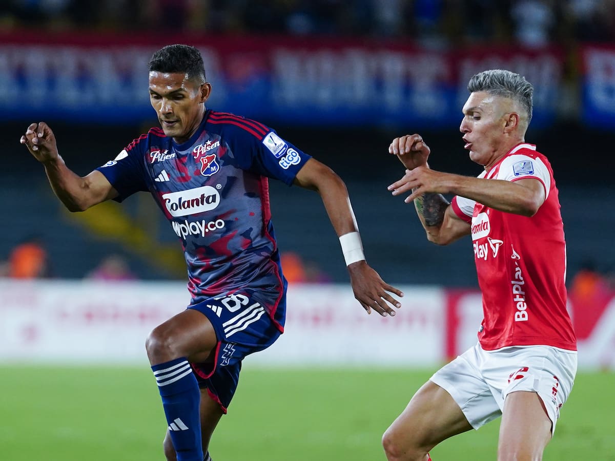 Definido el árbitro para la primera final de la Liga colombiana Santa Fe Vs. Medellín