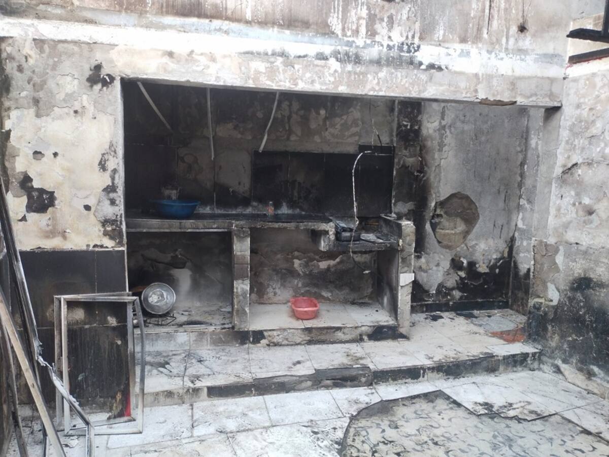 “Lo perdimos todo”: incendio arrasó con enseres de una vivienda en Cartagena